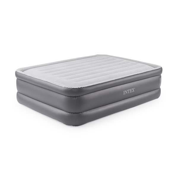 Intex QueenundefinedDura Beam 20 in Inflatable Bed Air Mattress